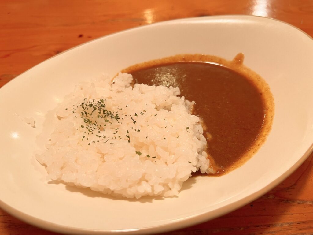 金シャチ珈琲店 モーニング ミニカレー